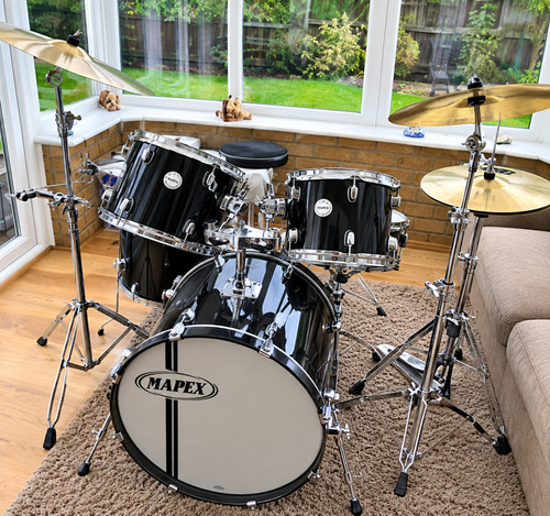 Drumkit mapex horizon burgundy - drumkit,