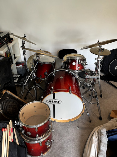 Mapex meridian drum kit - mapex,